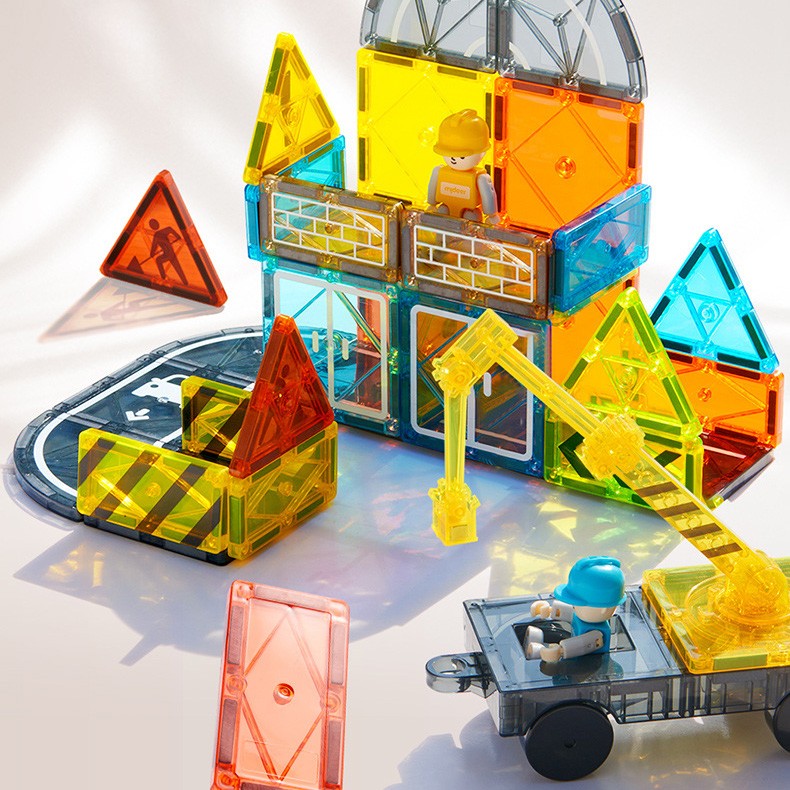 Mideer Magnetic Little Engineer Building Toy Birthday Gift Construction Kit
