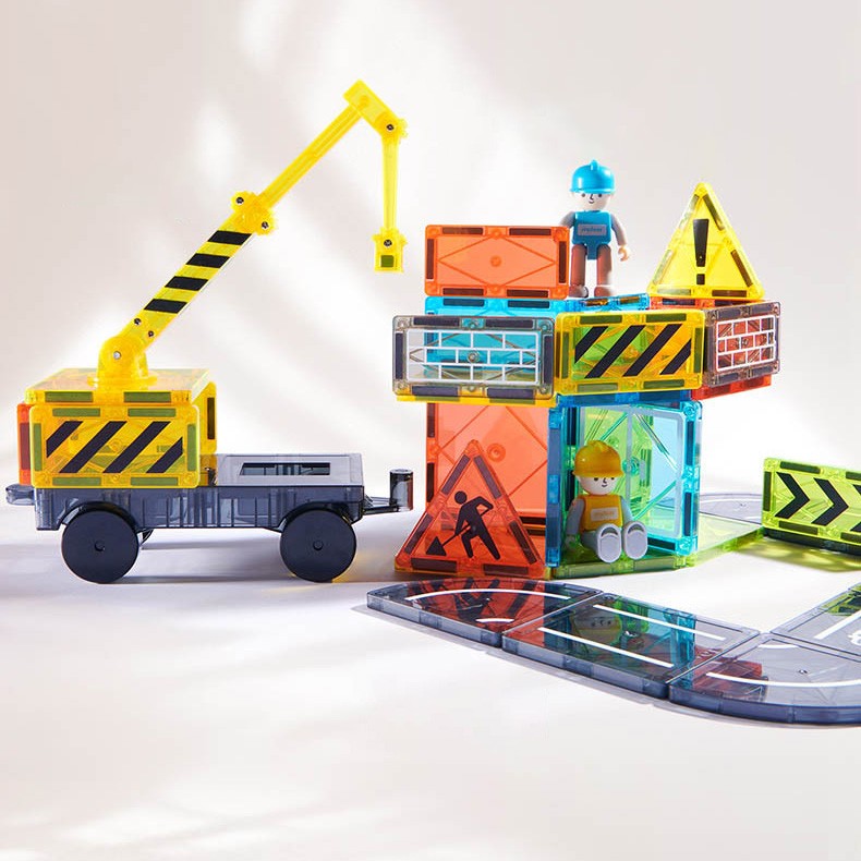 Mideer Magnetic Little Engineer Building Toy Birthday Gift Construction Kit