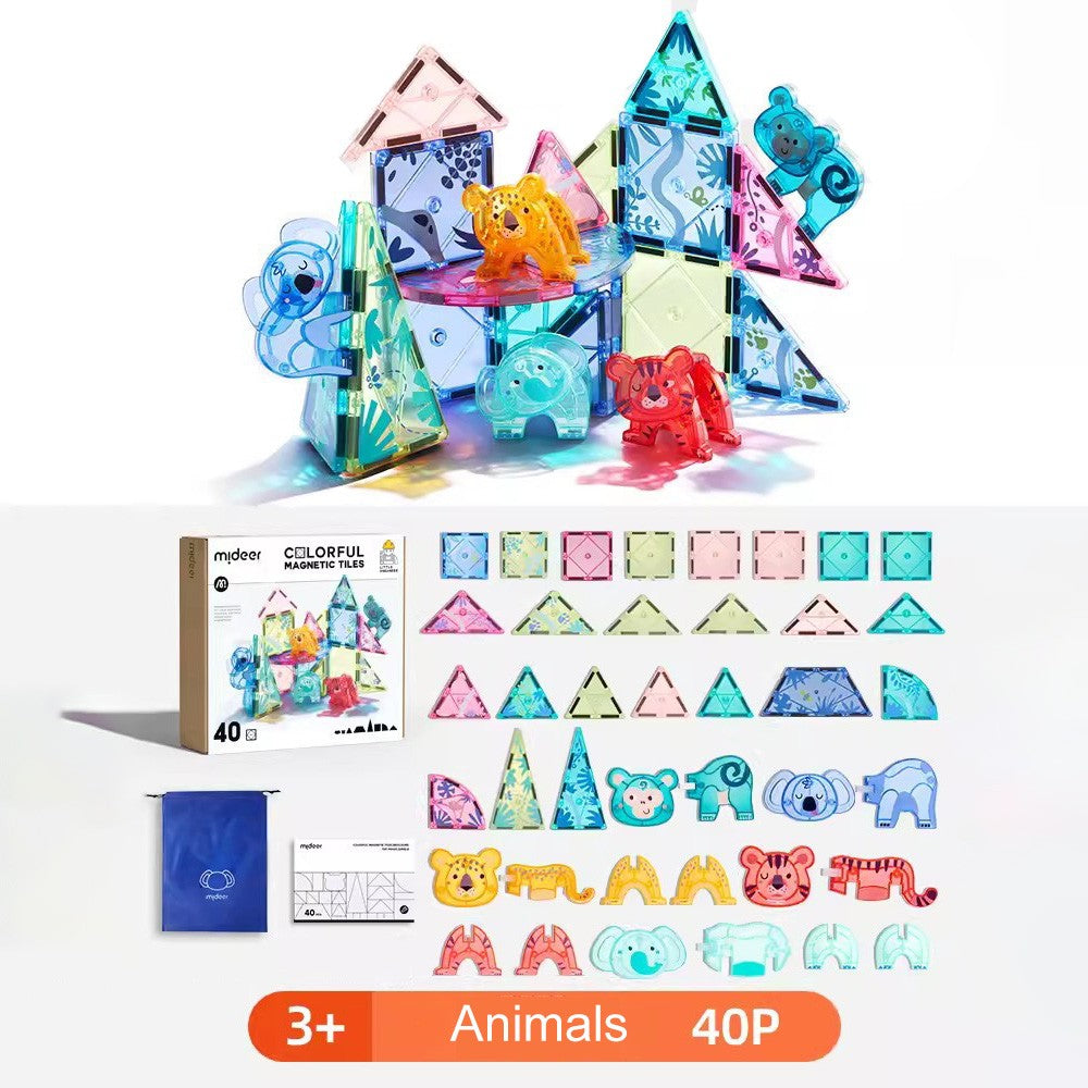 Mideer Magnetic Little Engineer Building Toy Birthday Gift Construction Kit