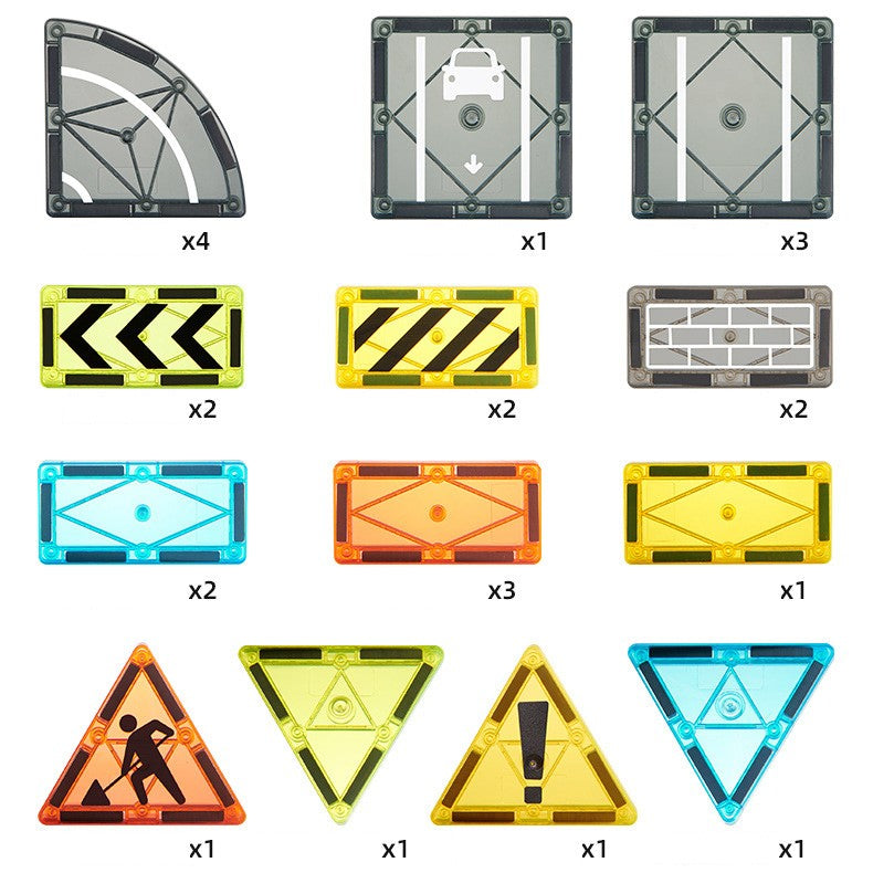 Mideer Magnetic Little Engineer Building Toy Birthday Gift Construction Kit