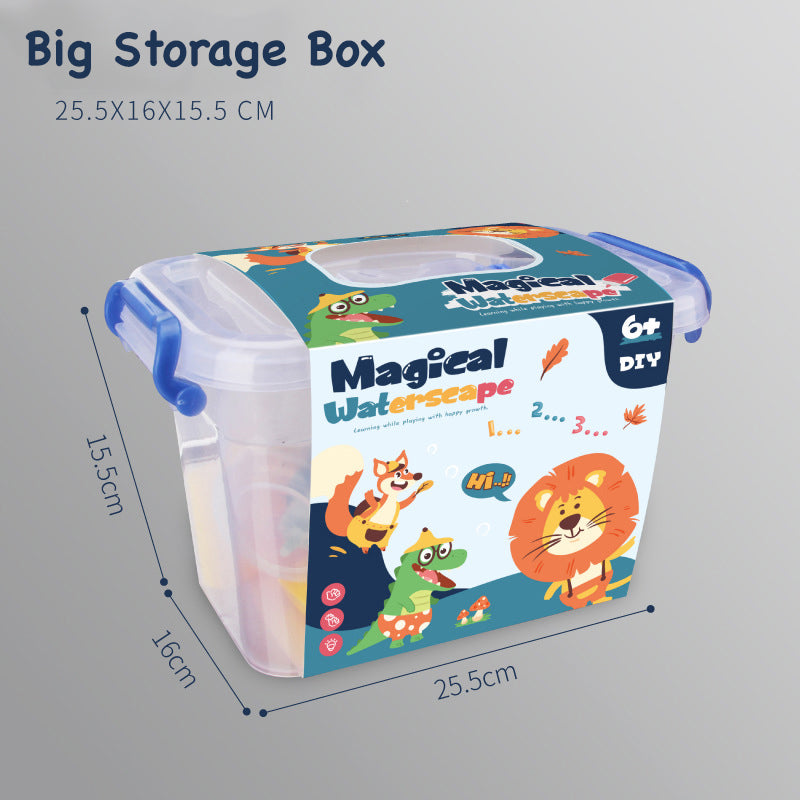 Magical Water Seape. Turns magic paint into water jelly.