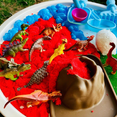 Dinosaur Theme Sensory Exploration Dino Pretend Play