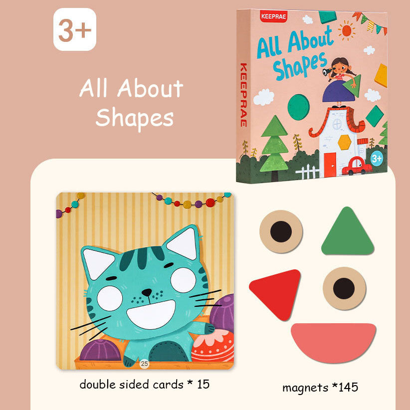 Magnet Puzzle Thinking Math & Logic Brain Teaser Game