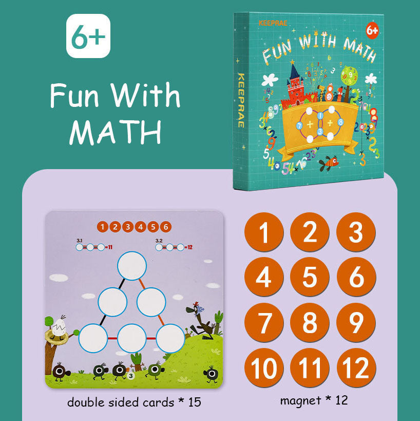 Magnet Puzzle Thinking Math & Logic Brain Teaser Game