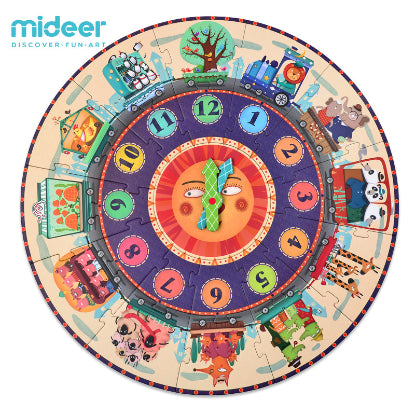 Mideer Puzzle - My Time Travel Education Early Learning