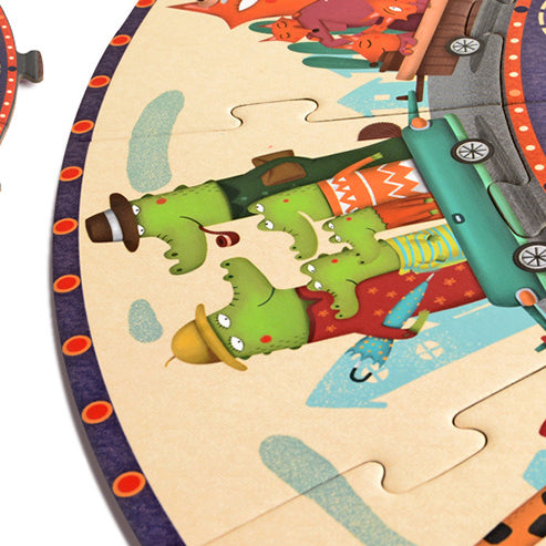 Mideer Puzzle - My Time Travel Education Early Learning