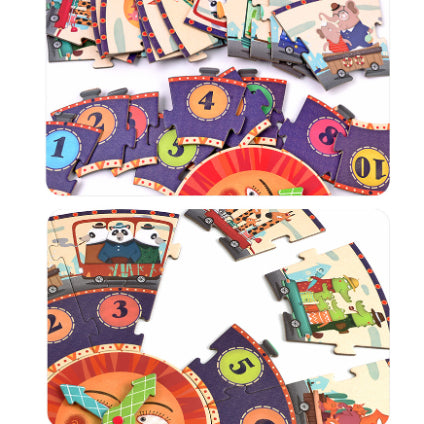 Mideer Puzzle - My Time Travel Education Early Learning