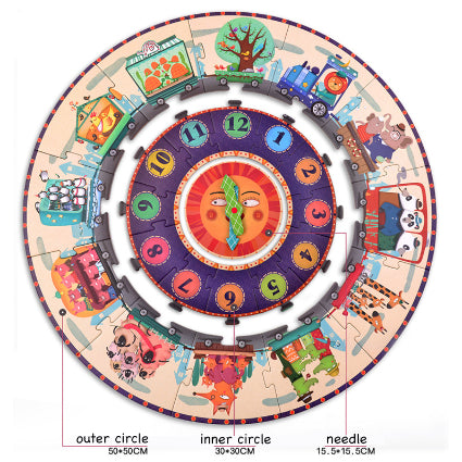 Mideer Puzzle - My Time Travel Education Early Learning