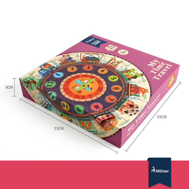 Mideer Puzzle - My Time Travel Education Early Learning