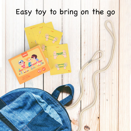 Retro Cat Cradle's String Game