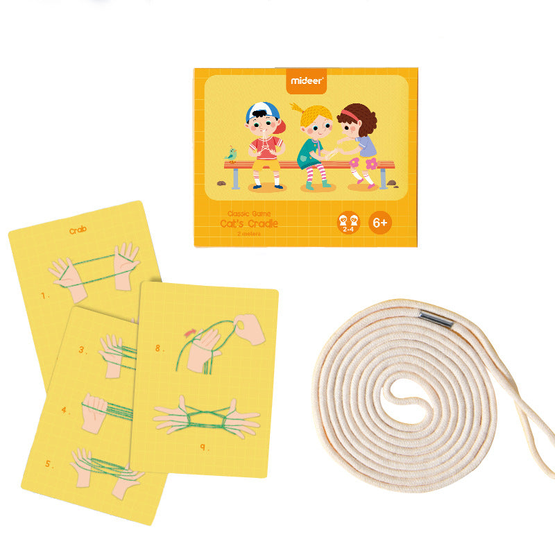 Retro Cat Cradle's String Game