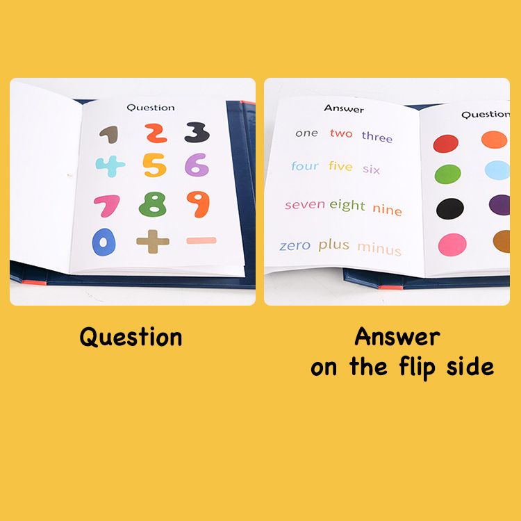 Spelling Educational Game Book with magnets and erasable marker