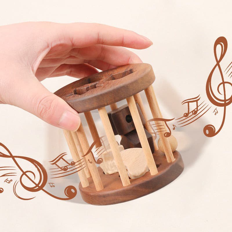 Multifunctional Wooden Threading, Shape Sorting, Rattle Toy. Baby Toy.