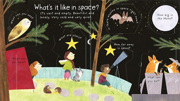 Usborne Lift the flap questions and answers books