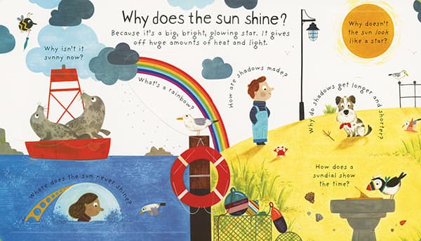 Usborne Lift the flap questions and answers books