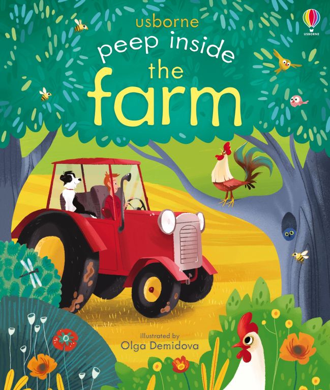 usborne peep inside series books