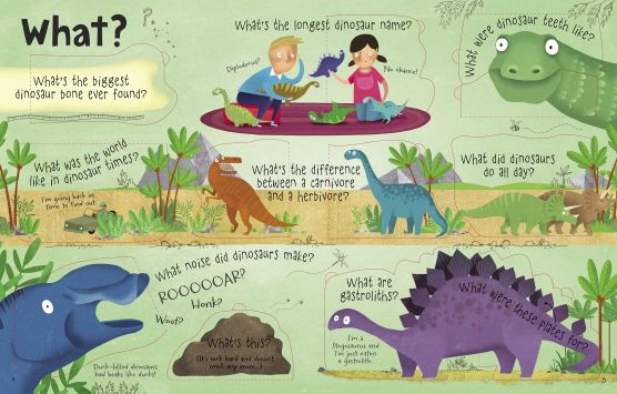 Usborne  Questions and answers lift the flap level 3