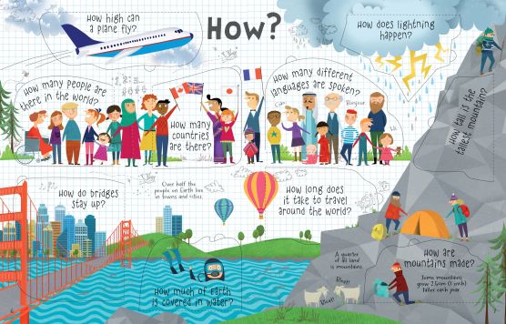 Usborne  Questions and answers lift the flap level 3