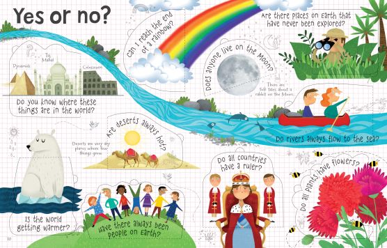 Usborne  Questions and answers lift the flap level 3