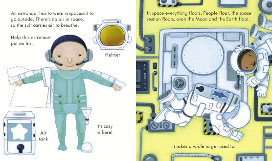 usborne peep inside series books