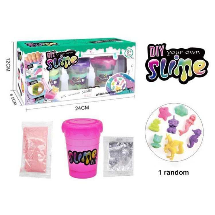 No Glue No Mess DIY Slime Kit , Children Art & Craft, STEM Toy