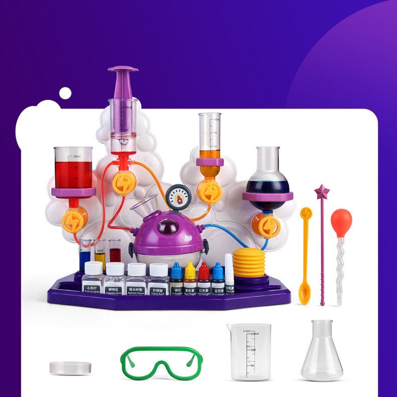 Science Can Bubble Science Lab Experiment STEM toy kit