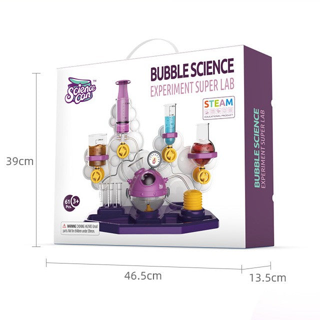 Science Can Bubble Science Lab Experiment STEM toy kit