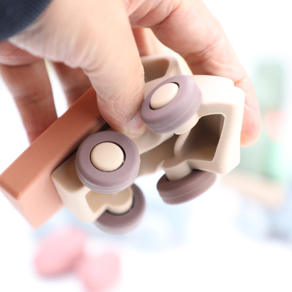 Food Grade Silicone Transportation Vehicle Toy. Infant Safe