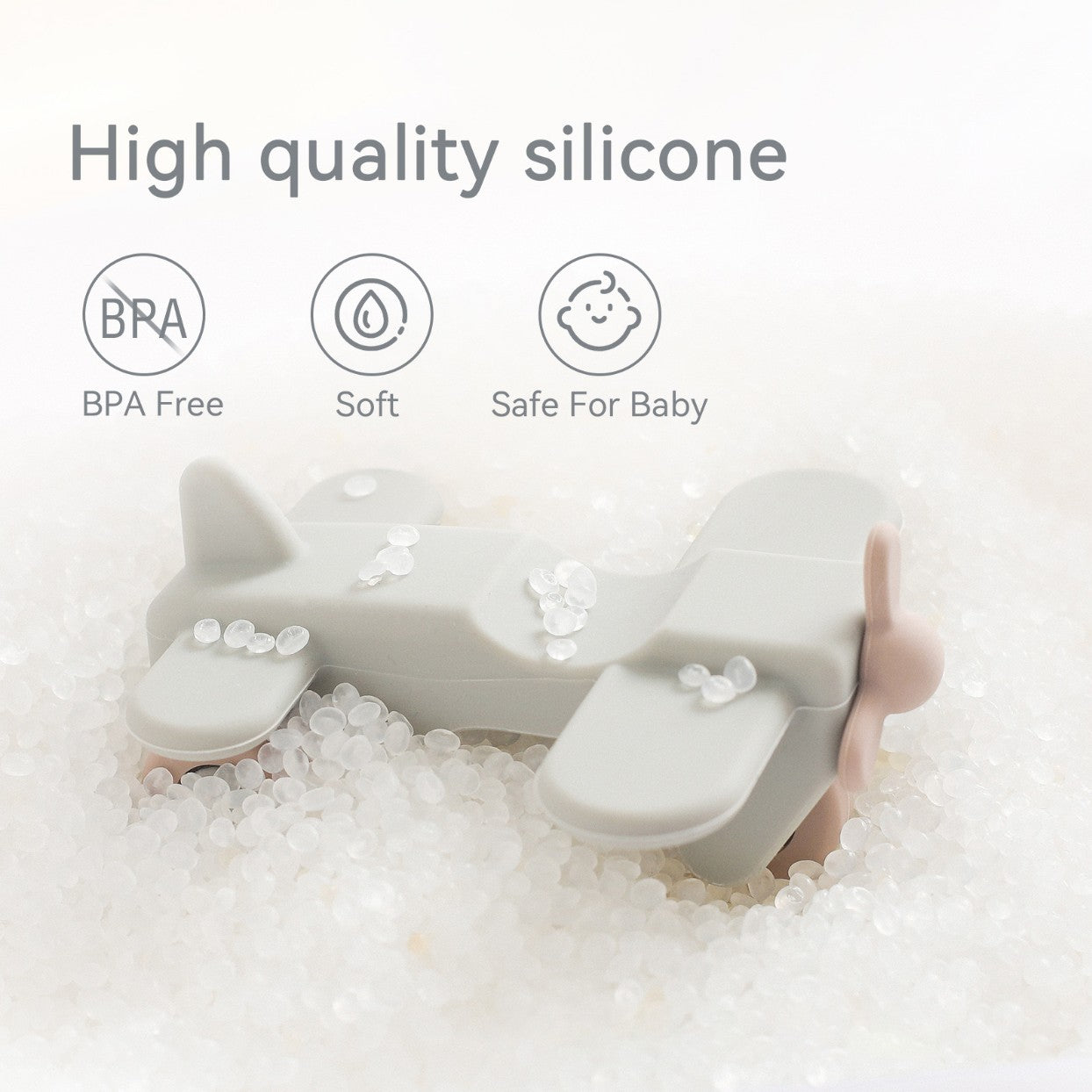 Food Grade Silicone Transportation Vehicle Toy. Infant Safe