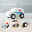 Food Grade Silicone Transportation Vehicle Toy. Infant Safe