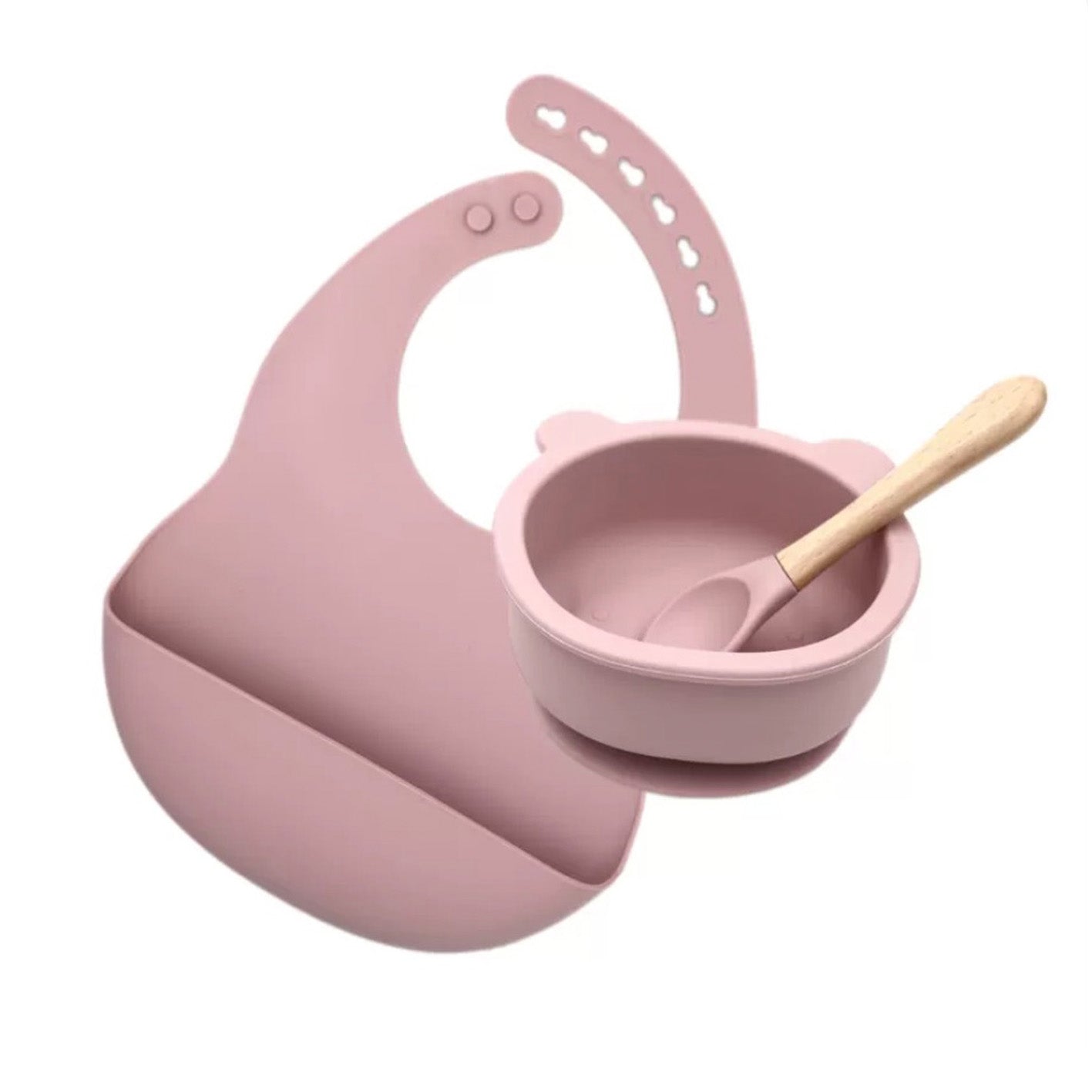 baby bowl set pink