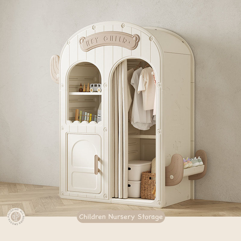 Children nursery storage wardrobe closet