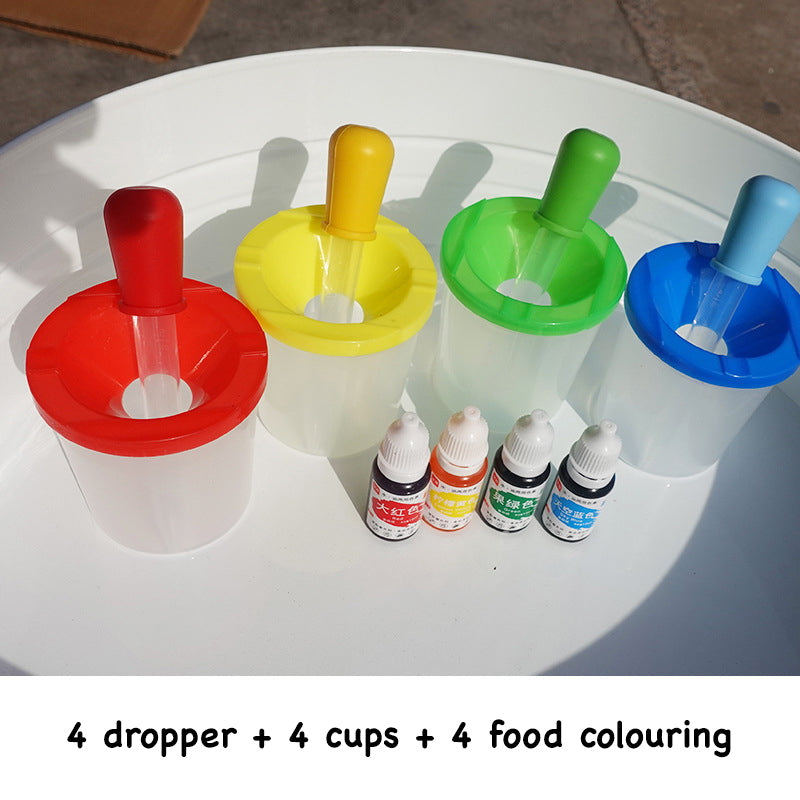 Colour droppers and cups set. Montessori inspired learning – Happi Bebe