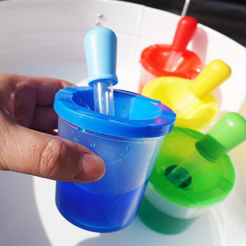 Colour droppers and cups set. Montessori inspired learning – Happi Bebe