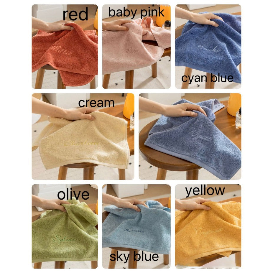 Customised children towel , Personalised Party Favours