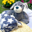 Super Soft Baby Flannel Blanket with matching cute soft toy.
