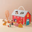 Wooden Barn Complete Farm Play Pretend Play Children Gift