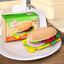 Felt Burger Sandwich Hotdog Pretend Play Kitchen Food Toy
