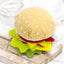 Felt Burger Sandwich Hotdog Pretend Play Kitchen Food Toy