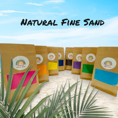 Coloured Fine Sand. 500g Sensory Play. Creative Sand Art