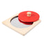 Wooden sensory toy mirror enhance visual perception