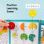Wooden Fraction Educational Learning Game