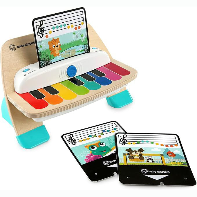 Baby Einstein and Hape Magic Touch Piano Wooden Musical Toddler Toy