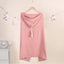 baby hood swaddle pink
