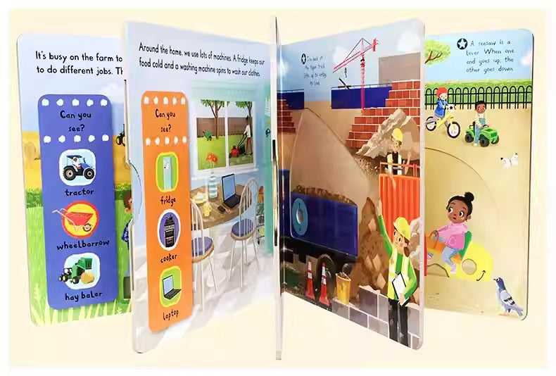 Campbell's First stories / first explorers slide and pull book