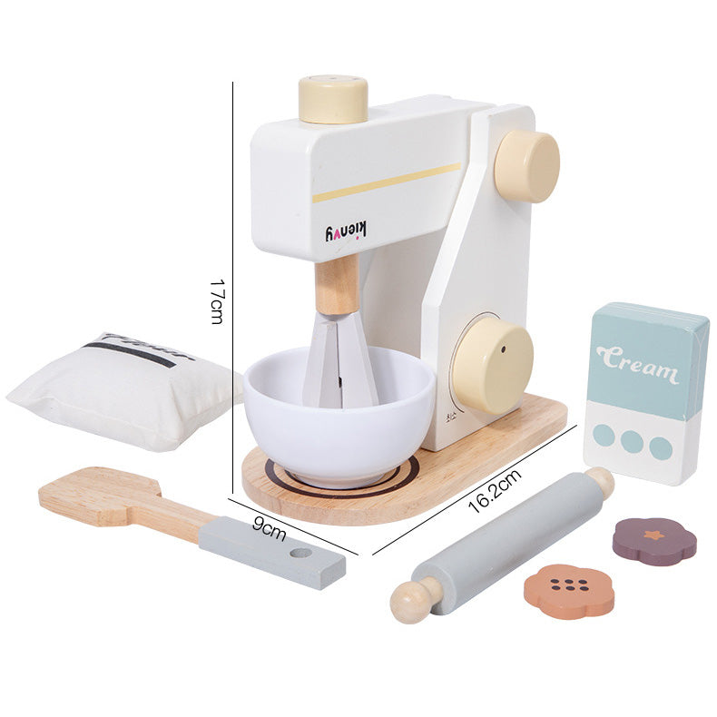 Korean brand Kienvy wooden mixer kitchen pretend role play