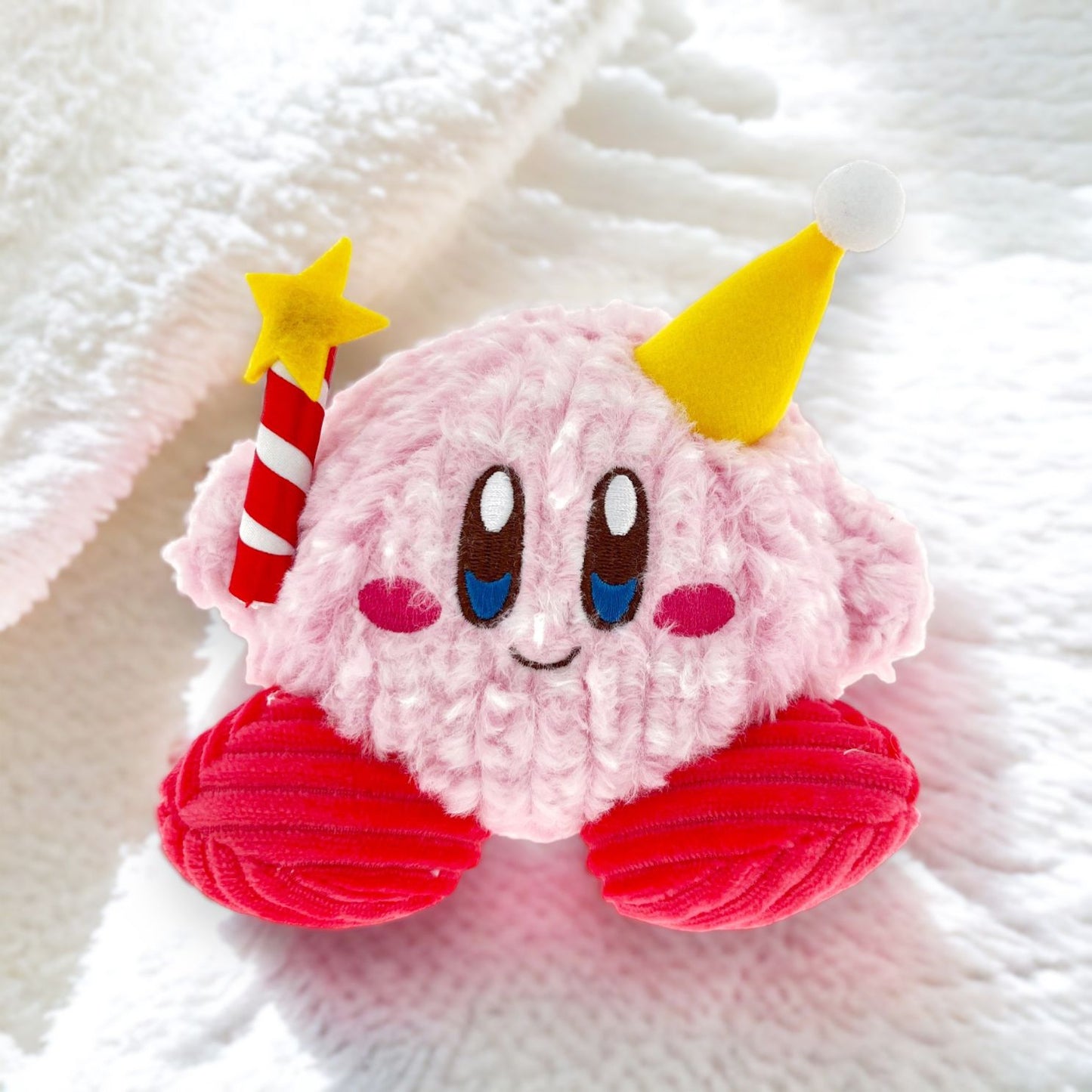 Kirby Soft Toy Plushie. Nintendo character doll.