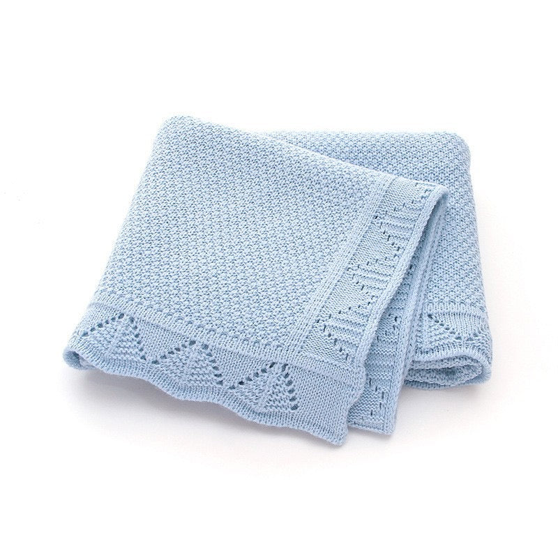 baby knit blanker, personalized blanket, baby gift set blanket