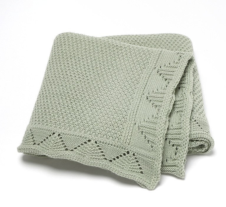 baby knit blanket, personalized blanket, baby gift set blanket