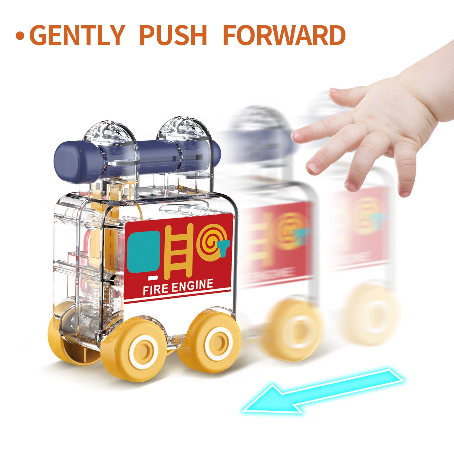 Lock Key Car Fine Motor Skill Cognitive Toy